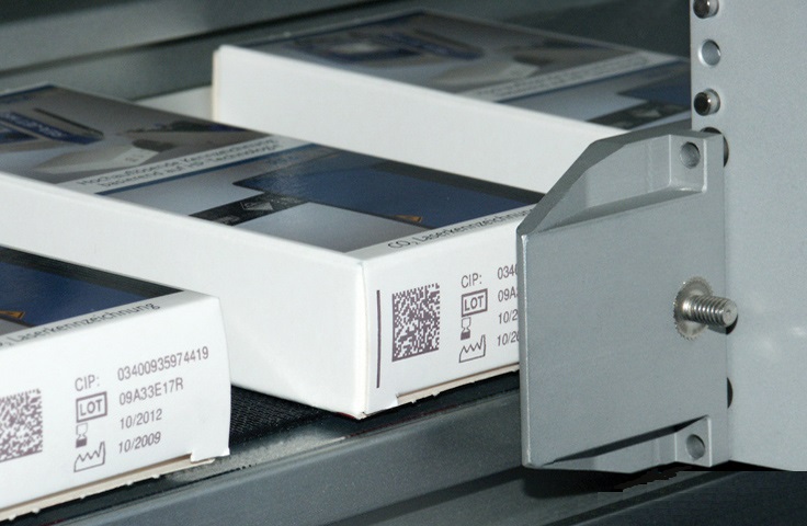 Marcação de códigos 2D GS1 em caixas de cartão